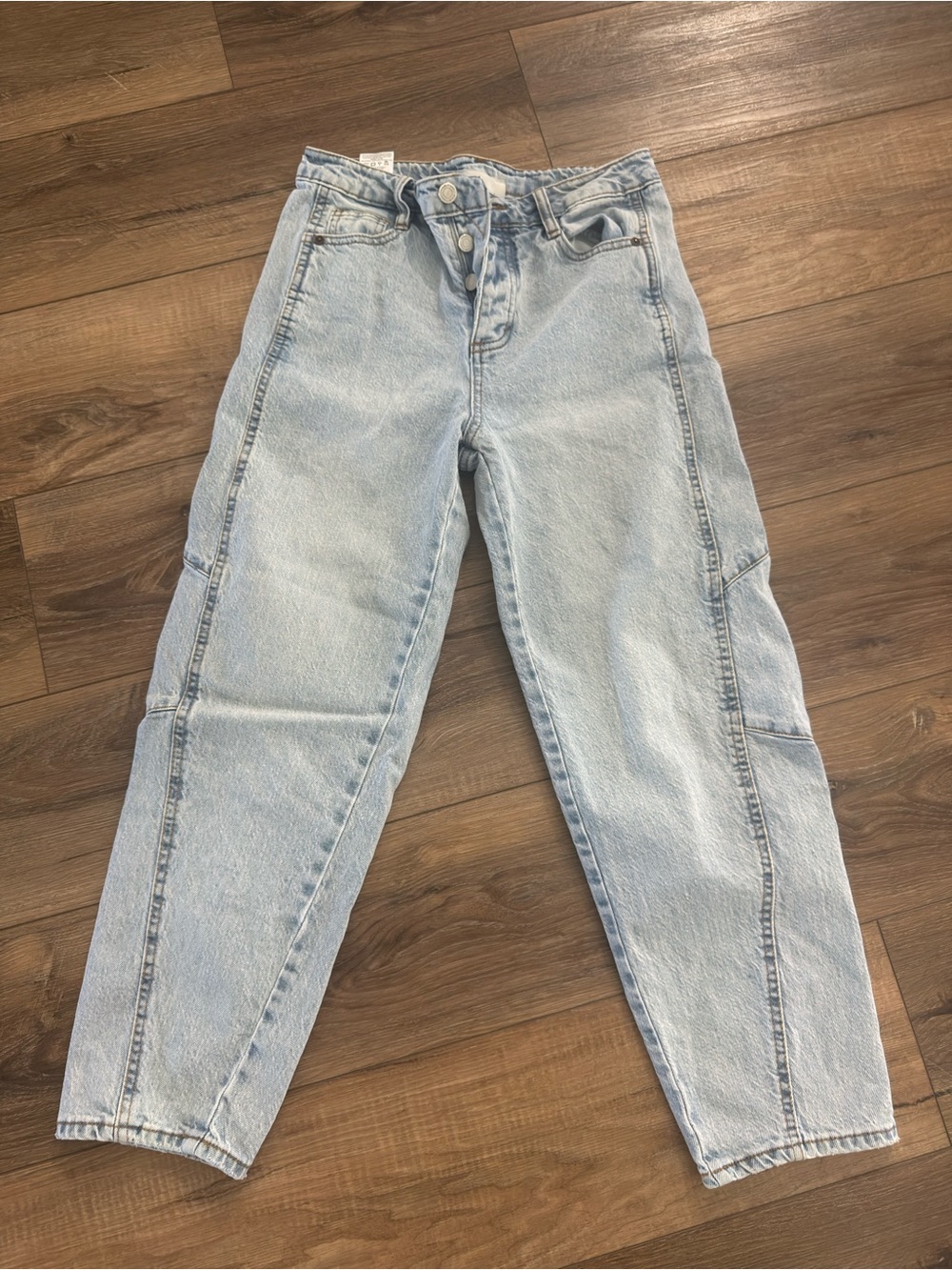 Light Wash Women's Habitual Barrel Jeans